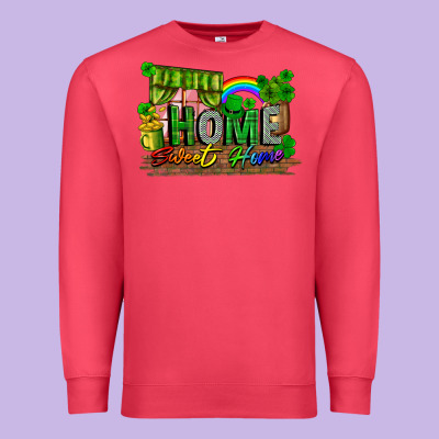 Home Sweet Home St. Patricks Day Premium Sweatshirt Designed By Fadigitalartstudio