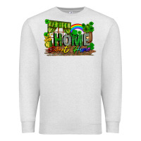 Oatmeal Heather Home sweet home st. patricks day Premium Sweatshirt - FaDigitalArtStudio