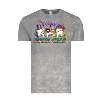 Cloud Rock mardi gras celebration with teeth Vintage Tee - LillyAllenDesigns