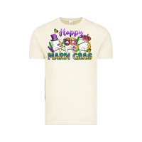 Vintage Arctic mardi gras celebration with teeth Vintage Tee - LillyAllenDesigns