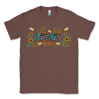Chestnut teacher vibes libbey glass Classic Tee - BundleAndBundleShop