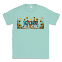 Seafoam teacher vibes libbey glass Classic Tee - BundleAndBundleShop