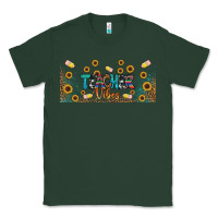 Sports Green teacher vibes libbey glass Classic Tee - BundleAndBundleShop