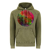 Vintage Olive halloween round Vintage Hoodie - BundleAndBundleShop