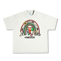 Pistachio Christmas nurselife rainbow Urban Heavy Tee - JahusDesignShop