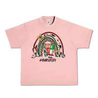 Salmon Christmas nurselife rainbow Urban Heavy Tee - JahusDesignShop