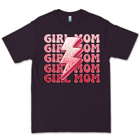 Plum girl mom Premium Tee - MaliasSmallBusiness