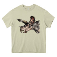 Mossy Triceratops Horridus Face Heavy Core Tee - LillyAllenDesigns