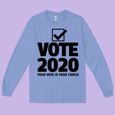 Usa 2020 President Trump Biden Election Long Sleeve Tee Designed By Bettercallsaul