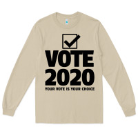 Mushroom USA 2020 President Trump Biden election Long Sleeve Tee - Bettercallsaul