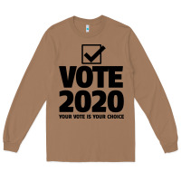 Toasted Coconut USA 2020 President Trump Biden election Long Sleeve Tee - Bettercallsaul