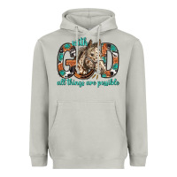 Moon Dust with god all things are possible with horse bbs Heavyweight Hoodie - BundleAndBundleShop