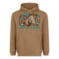 Toasted Coconut with god all things are possible with horse bbs Heavyweight Hoodie - BundleAndBundleShop