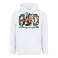 White with god all things are possible with horse bbs Heavyweight Hoodie - BundleAndBundleShop