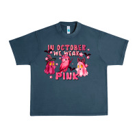 Midnight Navy in october we wear pink Urban Heavy Tee - LillyAllenDesigns