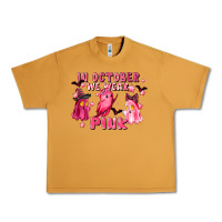 Peanut Butter in october we wear pink Urban Heavy Tee - LillyAllenDesigns