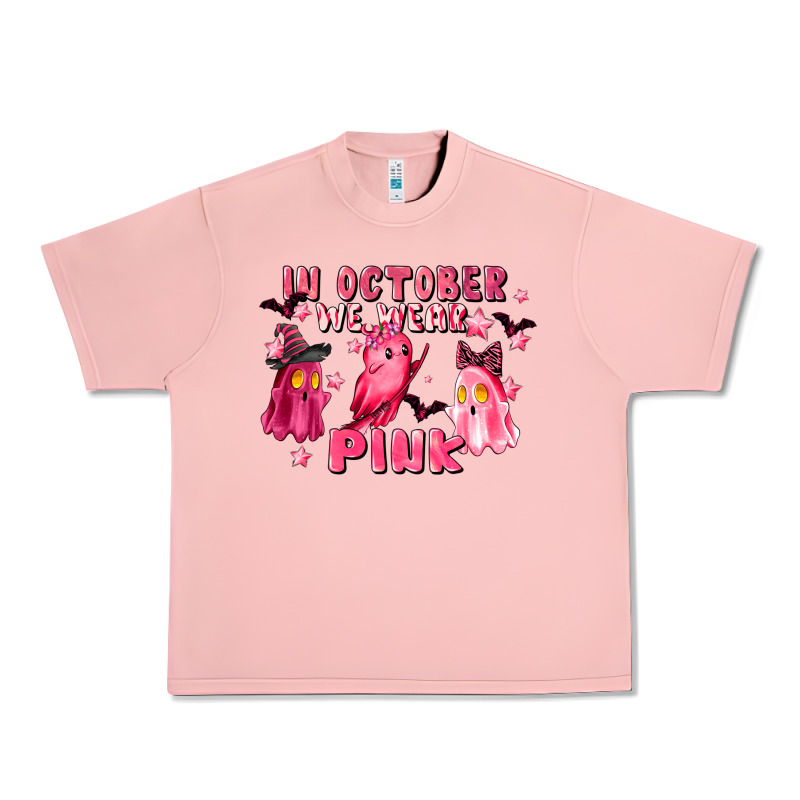 In October We Wear Pink Urban Heavy Tee by LillyAllenDesigns | Teevron