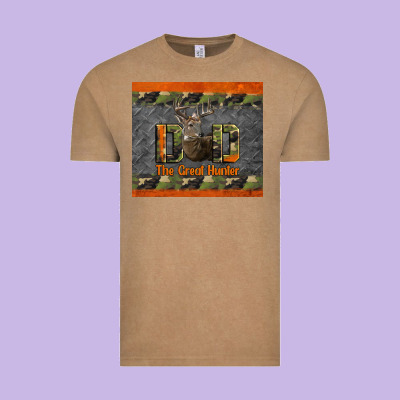 Western Dad The Great Hunter Vintage Tee Designed By Lillyallendesigns