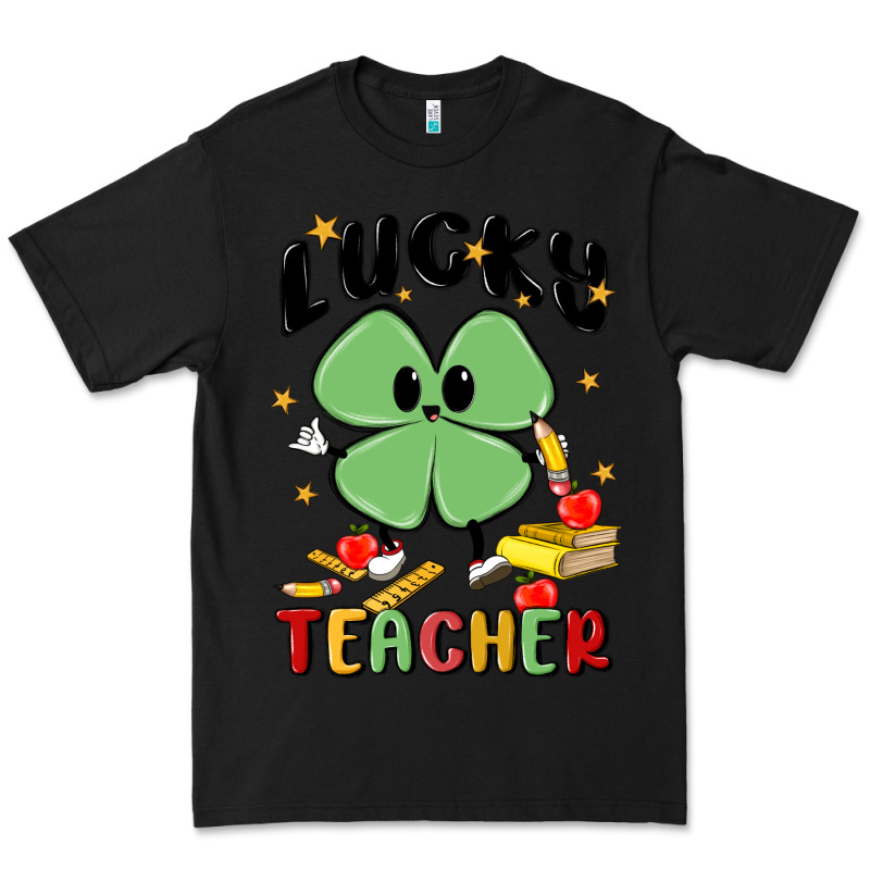 Lucky Teacher Premium Tee by MaliasSmallBusiness | Teevron