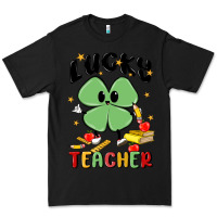 Black lucky teacher Premium Tee - MaliasSmallBusiness
