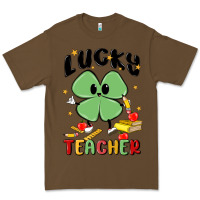 Cacao lucky teacher Premium Tee - MaliasSmallBusiness
