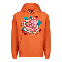 Carrot valentines day cakes olivia creates design Premium Hoodie - OliviaCreatesArt