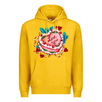 Lemon valentines day cakes olivia creates design Premium Hoodie - OliviaCreatesArt