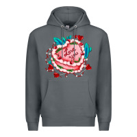 Rock valentines day cakes olivia creates design Premium Hoodie - OliviaCreatesArt