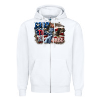 Born To Be Free Zipper Hoodie | Teevron