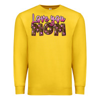 Lemon love you mom Premium Sweatshirt - FaDigitalArtStudio