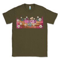 Army Green teacher life libbey glass Classic Tee - BundleAndBundleShop