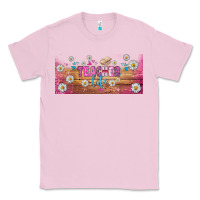 Bubblegum Pink teacher life libbey glass Classic Tee - BundleAndBundleShop
