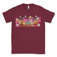 Burgundy teacher life libbey glass Classic Tee - BundleAndBundleShop