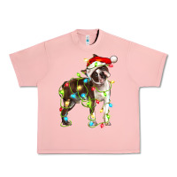 Salmon christmas chocolate boston terrier Urban Heavy Tee - LillyAllenDesigns