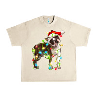 Sandshell christmas chocolate boston terrier Urban Heavy Tee - LillyAllenDesigns