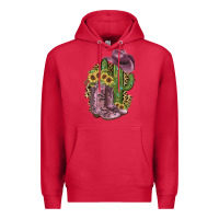 Cardinal Pink Cowboy Boots Premium Hoodie - JahusDesignShop