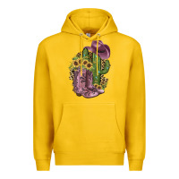 Lemon Pink Cowboy Boots Premium Hoodie - JahusDesignShop