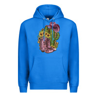 True Royal Pink Cowboy Boots Premium Hoodie - JahusDesignShop