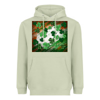Matcha St. patricks day Heavyweight Hoodie - FaDigitalArtStudio