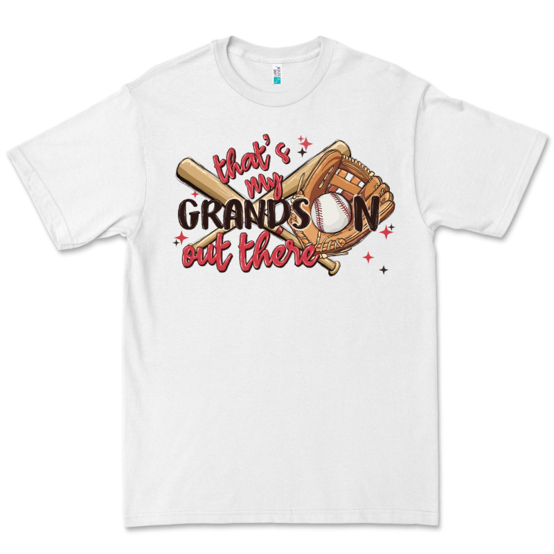 That's My Grandson Out There Premium Tee by MaliasSmallBusiness | Teevron