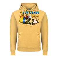 Vintage Mustard 4 th grade dude Vintage Hoodie - BundleAndBundleShop