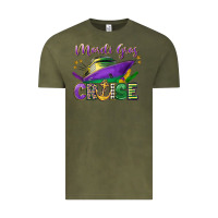 Vintage Olive mardi gras cruise celebration Vintage Tee - LillyAllenDesigns