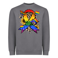 Storm Pride ribbon Heavyweight Sweatshirt - NancyCooperArtShop