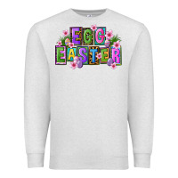Oatmeal Heather egg and easter Premium Sweatshirt - FaDigitalArtStudio