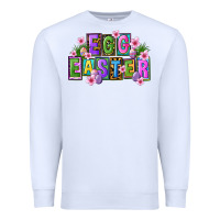 White egg and easter Premium Sweatshirt - FaDigitalArtStudio