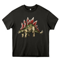 Asphalt Stegosaurus Heavy Core Tee - LillyAllenDesigns