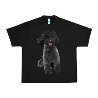 Black black poodles dog Urban Heavy Tee - LillyAllenDesigns