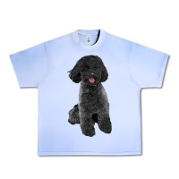Grape Ice black poodles dog Urban Heavy Tee - LillyAllenDesigns
