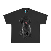 Pigment Black black poodles dog Urban Heavy Tee - LillyAllenDesigns