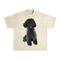 Sandshell black poodles dog Urban Heavy Tee - LillyAllenDesigns